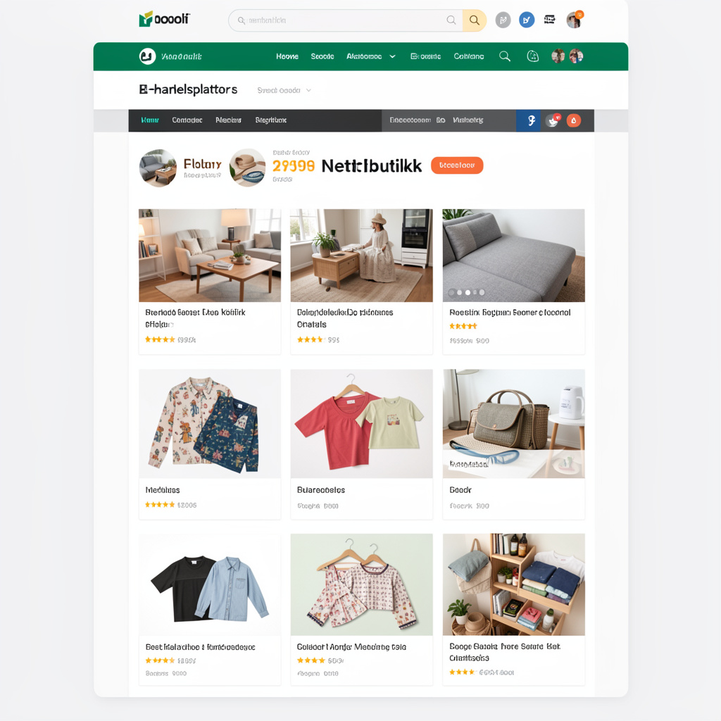 E-handelsplattform for nettbutikk